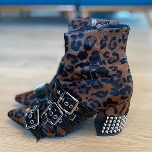 Jeffrey Campbell Malin Calf Hair Bootie